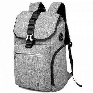 Рюкзак с USB,  TANGCOOL TC718 серый, 15.6"
