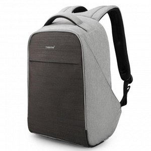 Рюкзак с USB,  Tigernu T-B3286 серый, 15.6"