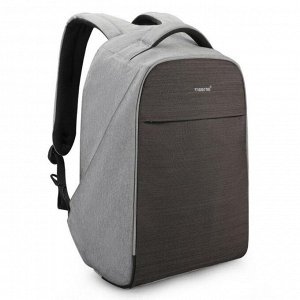 Рюкзак с USB,  Tigernu T-B3286 серый, 15.6"