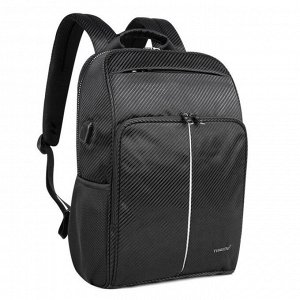 Рюкзак с USB,  для ноутбука, Tigernu T-B3899 черный, 15.6"