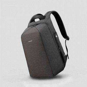 Рюкзак с USB,  для ноутбука, Tigernu T-B3361 темно-серый, 15,6"