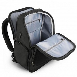 Рюкзак с USB,  для ноутбука, Tigernu T-B3852M черный, 15.6"