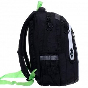 Рюкзак школьный, Grizzly RB-152, 41x27x20 см, эргономичная спинка, отделение для ноутбука