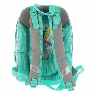 Рюкзак каркасный Seventeen for Kids 38*28*6, эргономичная спинка,