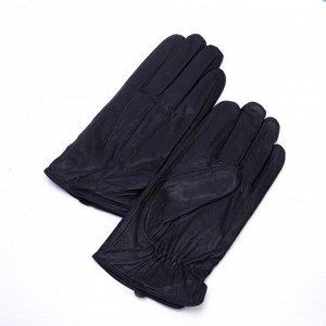 Перчатки мужские, размер 11,5, подклад шерсть, цвет чёрный