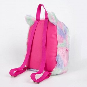 Рюкзак детский, отдел на молнии, цвет разноцветный, «Пушистик»