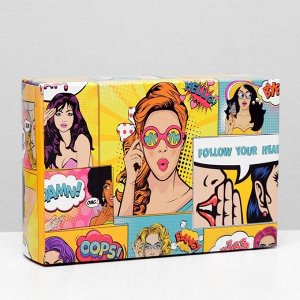 Коробка складная «Pop-art 2»