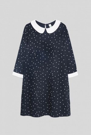 Платье детское для девочек Hoop темно-синий