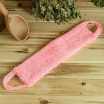 Мочалка &quot;Мочало банное&quot;, 45х12см МИКС
