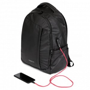 Рюкзак с USB-портом, нейлон, FABRETTI 3175-2