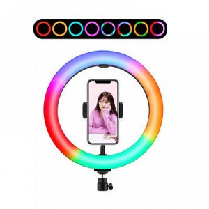 Кольцевая лампа для фото MJ36 (36см) RGB новинка 2020г