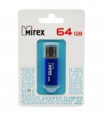 USB карта памяти 64ГБ Mirex Unit Aqua (13600-FMUAQU64)