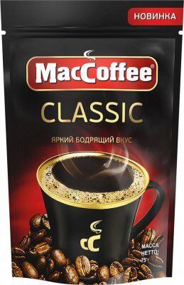 Кофе растворимый MacCoffee Classic, 75 г