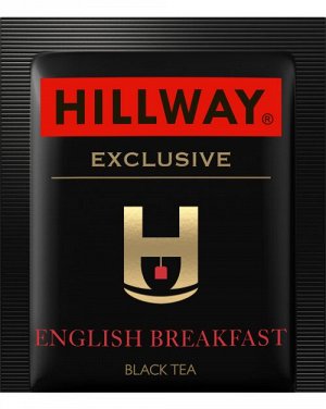 Черный чай Hillway English Breakfast в саше, 100 шт
