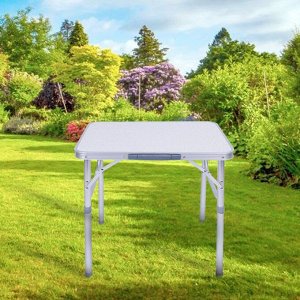Складной туристический стол Alumi Folding Table 60 х 45 х 27/56 см