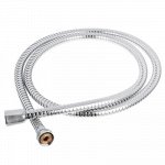 С SonWelle Шланг для душа 150см, 1/2&quot;(Имп)-1/2&quot;(Имп), сталь, латунь, EPDM