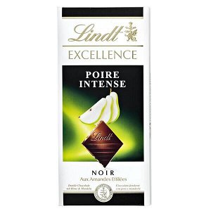 Шоколад LINDT EXCELLENCE POIRE INTENSE 100 г