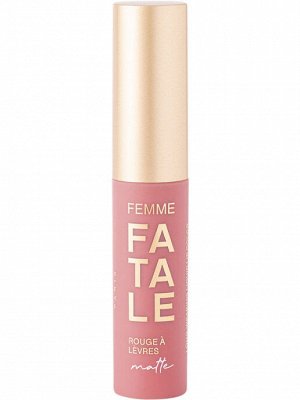 1235174    /VS Устойчивая жидкая матовая помада для губ "Femme Fatale" тон 01, розовый