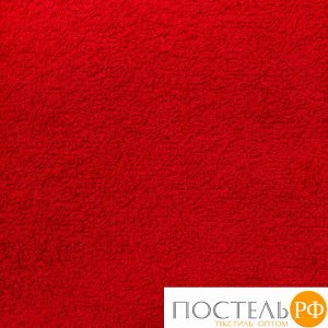 Полотенце махровое «Экономь и Я», 70х130 см, цвет красный