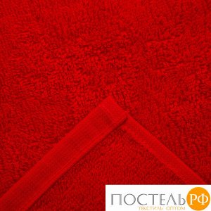 Полотенце махровое «Экономь и Я», размер 70х130 см, цвет бордо