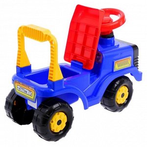 Машинка детская «Трактор», цвет синий