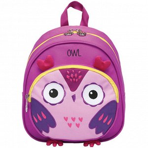 Рюкзак Berlingo Mini kids "Wise owl" 27*23*10см, 1 отд, 1 карман, уплотненная спинка