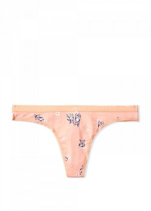 New Colors! Stretch Cotton Thong Panty