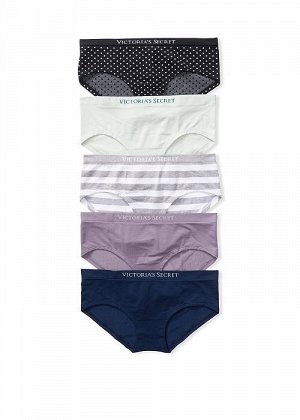 5-pack Seamless Hiphugger Panties