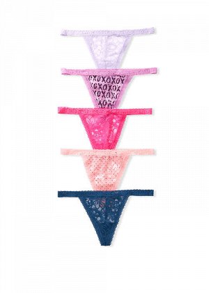 5-pack V-string Panties