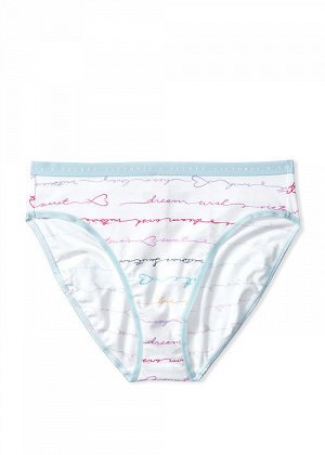 New Colors! Stretch Cotton High-leg Brief Panty