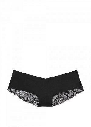 No-Show Floral Lace Back Hiphugger Panty