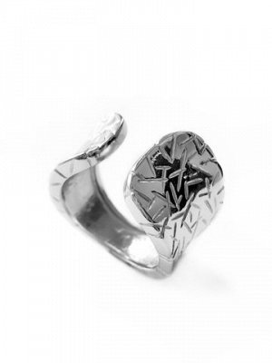 Серебряное разъемное кольцо "Future"