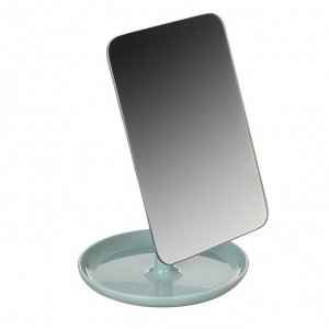 ЮниLook Зеркало настольное, пластик, стекло, 12,5х24см, 3 цвета, 1862