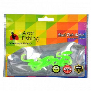 AZOR FISHING Приманка мягкая K.Good , силикон, 3см, 12шт. в уп, 5 цветов