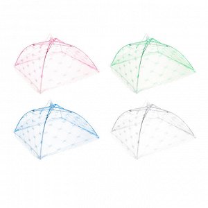 INBLOOM Чехол-зонтик для пищи, 40х40см, полиэстер, 4 цвета  