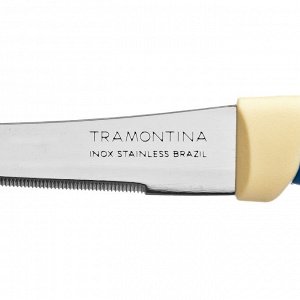 Tramontina Multicolor Нож для томатов 10см, блистер, цена за 2шт., 23512/214