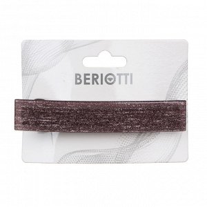 BERIOTTI Заколка для волос, металл, пластик, 10см, 6 цветов, 4462-1