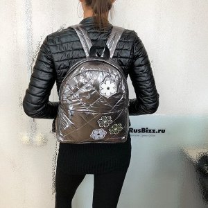 Модный рюкзак Asher цвета тёмного серебра.