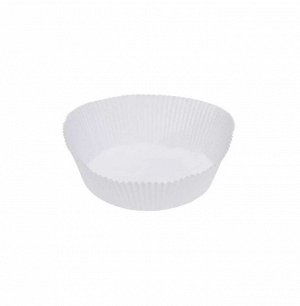 Бумажная форма (капсула) для конфет белая d30мм h17,5мм (14шт)