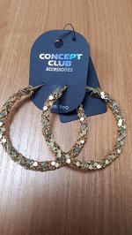 Серьги золото