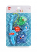 Набор игрушек для ванной FISHMAN/blue