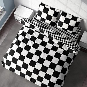 КПБ 2.0 перкаль "Crazy Getup" (70х70) рис. 16399-1/16400-1 Chessboard