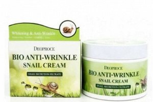 921429 DEOPROCE BIO ANTIWRINKLE SNAIL  Био-крем против морщин с экстрактом улитки,  100 г