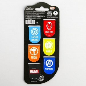 Открытка с магнитными закладками "Супергерои", Мстители, 6 шт.