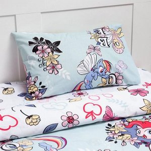 Постельное бельё 1,5 сп "Fairy forest" Мой маленький пони 143*215 см, 150*214 см, 50*70 см -1 шт, бязь
