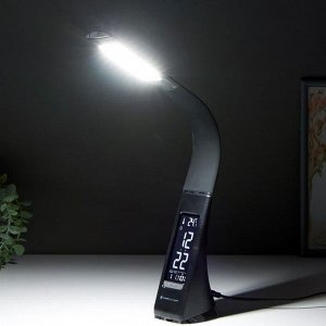 Настольная лампа DE509, 6Вт LED 3000-6400К, цвет чёрный
