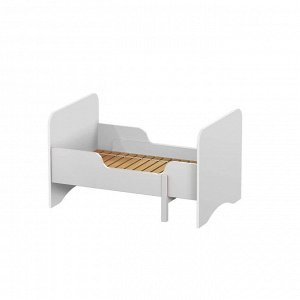 Кровать детская раздвижная Polini kids Fun 3200 (130 * 80 см; 165 * 80 см; 200*80 см), белый