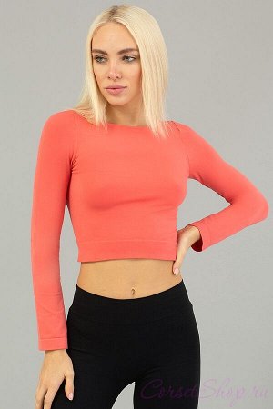 CROP TOP ( Giulia) Спортивный топ c длинными рукавами