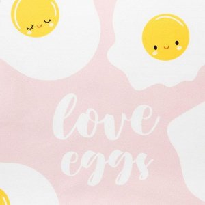 Полотенце пасхальное Этель Love eggs 40х73 см, 100% хлопок, саржа 190 гр/м2