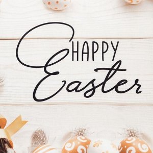 Полотенце «Этель» Happy Easter, 40x73 см, 100% хлопок, саржа 190 г/м²